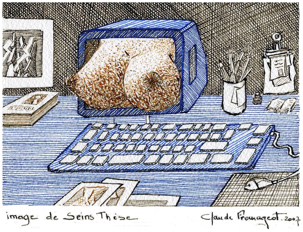 Image de seins Th&egrave;se